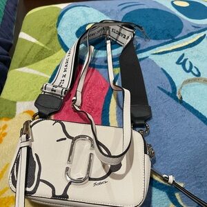 Marc Jacob Black and White Crossbody Bag